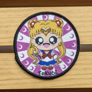 Parche kawaii inspirado en Sailor Moon